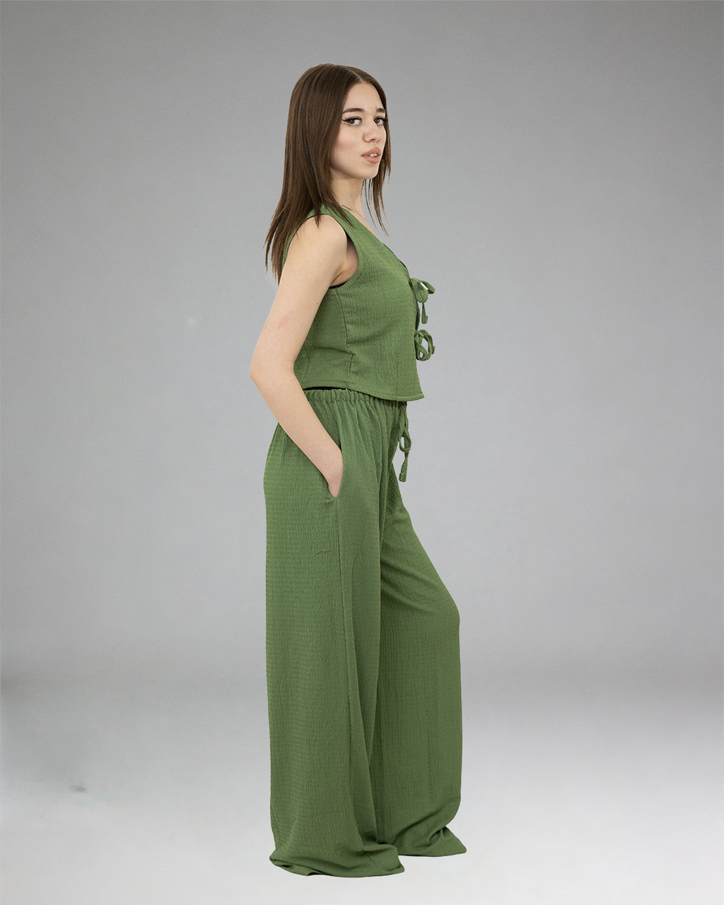 Women Casual Set (Top & Pants)