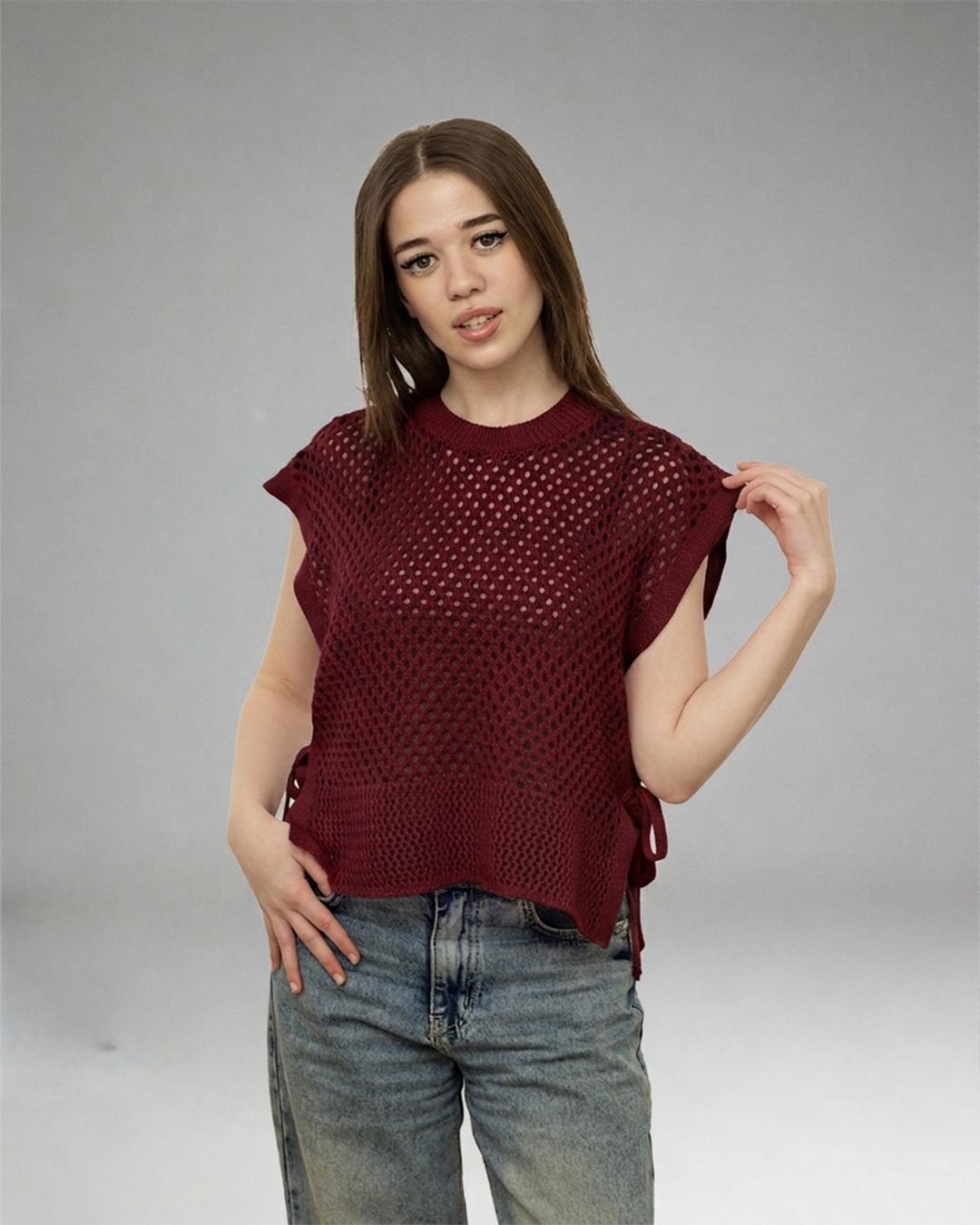 Pink Top Cardigan