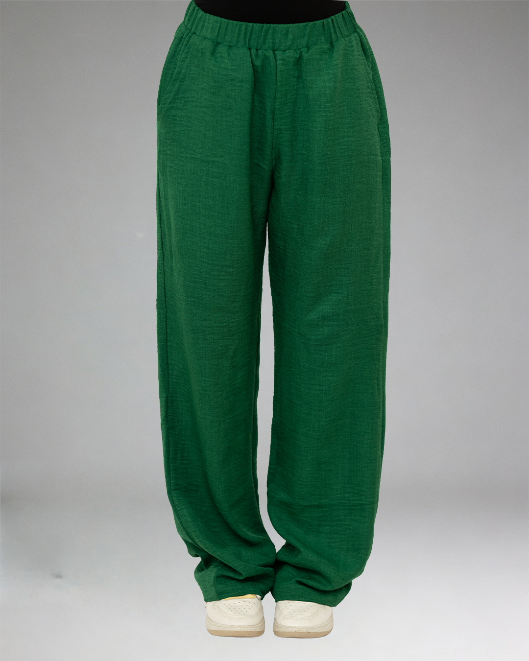 Women Olive Casual Set (Top & Pants)