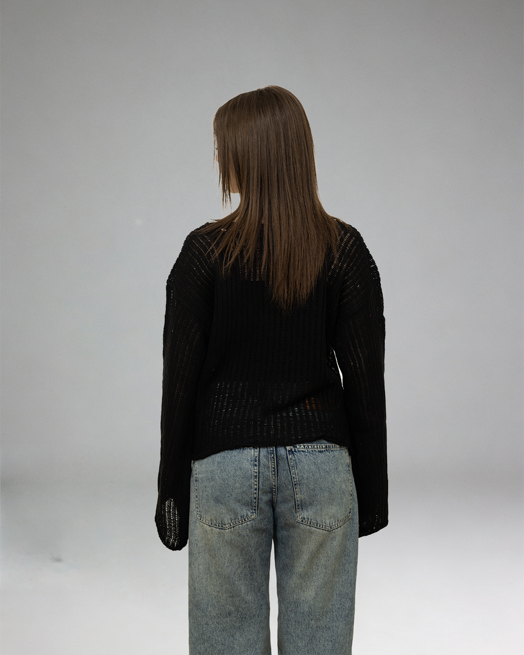Black Top Cardigan