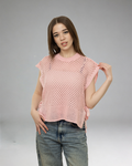 Pink Top Cardigan
