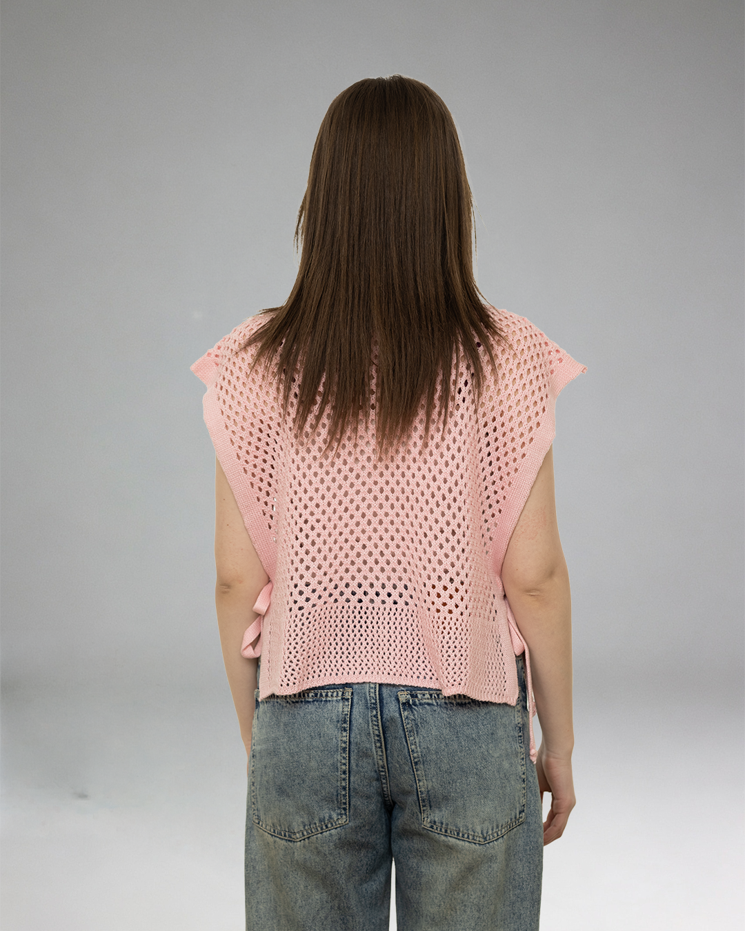 Pink Top Cardigan