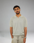 Premium Textured Knit Polo 2203