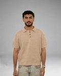 Premium Textured Knit Polo 2210
