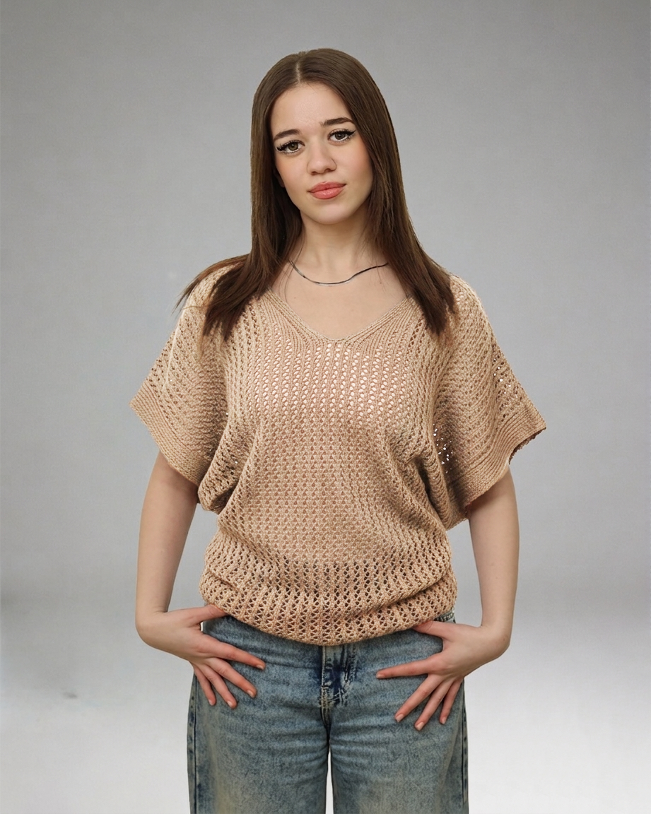 Red Top Cardigan