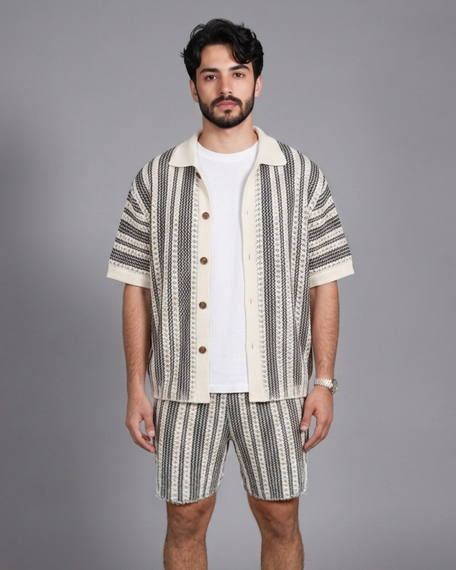 men's set (short+shirt)