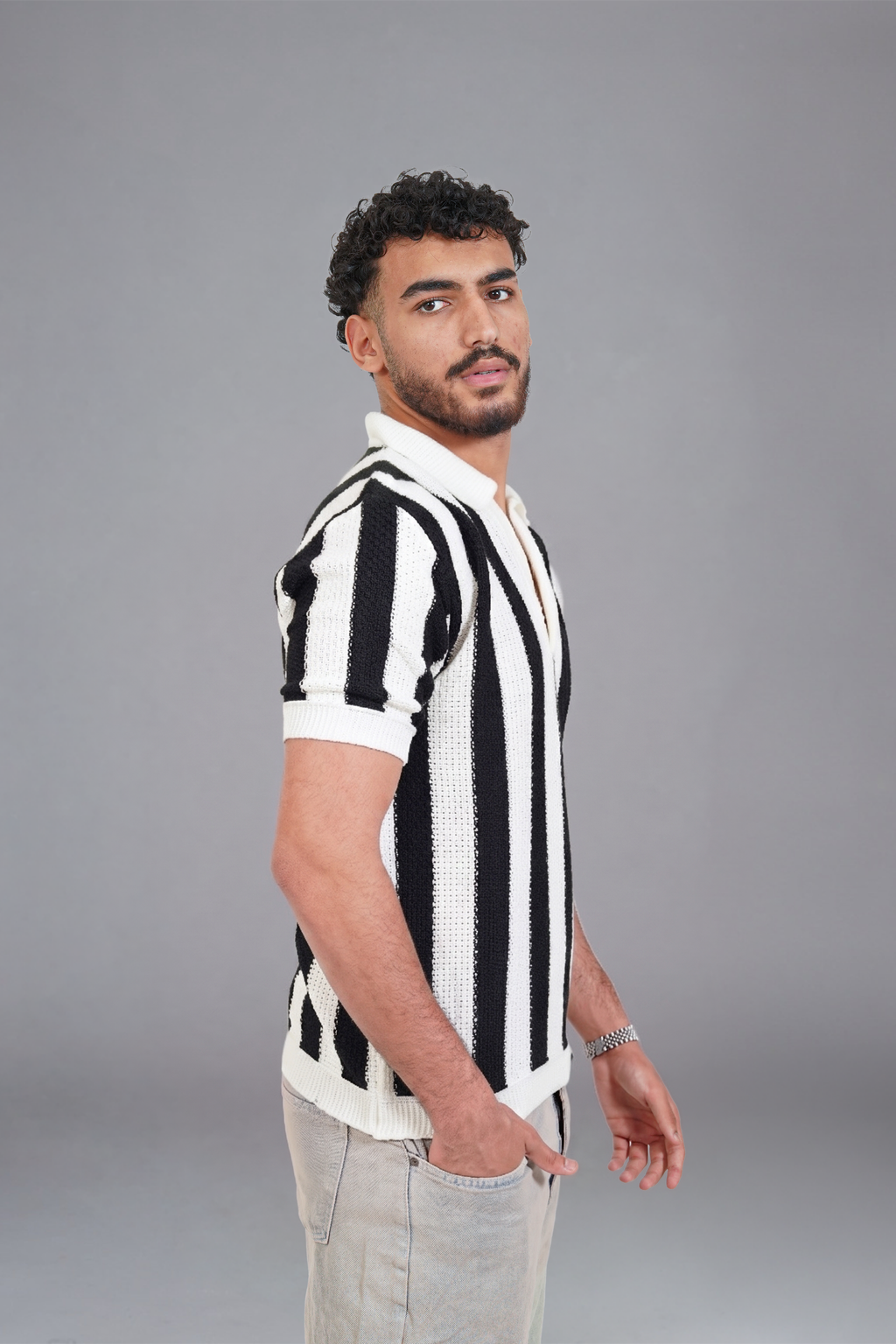 Striped t-shirt for men